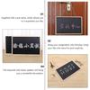 OSOLADY Wooden Double-Sided Blackboard Hanging Signs 16X12Cm with String, Chalkboards for Home Kitchen Party Decoration, 12pcs Decorative Chalkboard Plaques view 4
