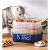 Home Food Dehydrator Machine, 5-Tray Fruit Dryer for Snacks &, Adjustable tat, 360 Airflow, Temperature Control - White Snack Maker view 2