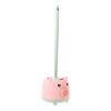 Gogogmee Toilet Brush Set with Long Handle and Holder Soft Bristles Toilet Cleaning Brush Tool for Deep Bathroom Bowl Cleaning Green Household for Sanitary Maintenance view 1