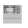 All Series Robot Vacuum Cleaner Ramp Doorway Crossing Boardcompatible For RoborockS8 S7 Q7 Q8 Q Revo S6 S5max S7 Maxv(Heighten Kit 1pcs) view 3
