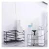 304 Stainless Steel Bathroom Toothbrush Holder Toothpaste, Multi-Slot Accessory Organizer Storage(White-S) view 4