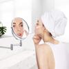 HBVMPCNPV Makeup Round Make Up,Double-Sided 5X Magnification, 360 Rotation, for Shaving Facial Care(Black) view 4