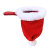misppro Santa Hat Large Magician Stage Illusions Gimmick Change Bag for Christmas New Year Party Stage Adult- Red view 1