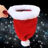 misppro Santa Hat Large Magician Stage Illusions Gimmick Change Bag for Christmas New Year Party Stage Adult- Red view 3