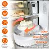 agreilduite 200w Cake Decorating Machine, Automatic Frosting Machine for 4-12 Inch Cakes, Low Noise Frosting Turntable with 9 PCS Styling Scraper Set, Adjustable Scraper 60-320 RPM view 2
