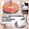 agreilduite 200w Cake Decorating Machine, Automatic Frosting Machine for 4-12 Inch Cakes, Low Noise Frosting Turntable with 9 PCS Styling Scraper Set, Adjustable Scraper 60-320 RPM view 4