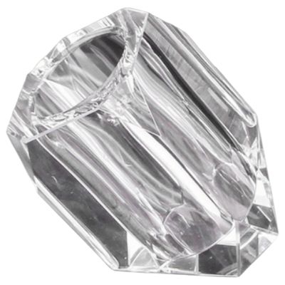 Gcroet Toothpick Holders Decorative, Clear Crystal Glass Toothpick Holder Dispenser with Wide Opening, Kitchen Tools & Gadgets for Restaurant, Home, Office Use..