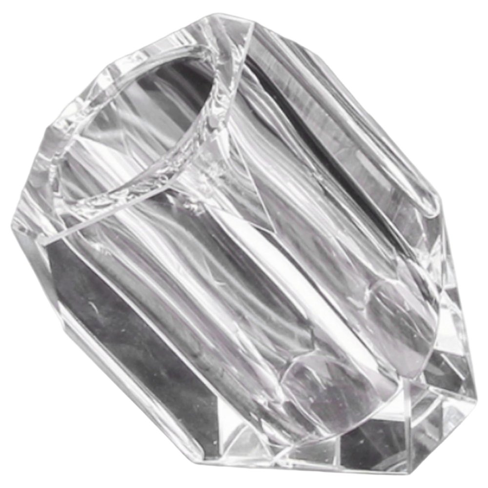 Gcroet Toothpick Holders Decorative, Clear Crystal Glass Toothpick Holder Dispenser with Wide Opening, Kitchen Tools & Gadgets for Restaurant, Home, Office Use..