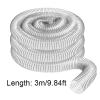 100mm PVC Hose For Vacuum Cleaner Industrial Dust Extractor Woodworking Bellows Clear Collect Pipe(3 m) view 2