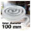 100mm PVC Hose For Vacuum Cleaner Industrial Dust Extractor Woodworking Bellows Clear Collect Pipe(3 m) view 3