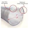 100mm PVC Hose For Vacuum Cleaner Industrial Dust Extractor Woodworking Bellows Clear Collect Pipe(3 m) view 4