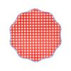 Meri Meri Easter Gingham Paper Plates (Pack of 12), Disposable Plates for Party, Easter Party Decorations view 1