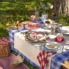 Meri Meri Easter Gingham Paper Plates (Pack of 12), Disposable Plates for Party, Easter Party Decorations view 2