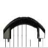 Handle (Black) Compatible with Whirlpool Microwave GMH5184XVS1 WMH1163XVS5 view 3