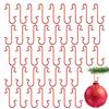 JIRAIA 100pc Ornament Hooks Metal Wire Hook Christmas Ornaments Hangers for Christmas Tree Decoration Home New Year Party Decor Tree Decor Hooks view 1