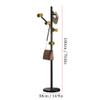 Coat Rack, Standing Coat Rack Stainless Steel Floor-standing Coat Shelf Household Heavy-duty Vertical Coat Rack Living Room Corridor Decoration Metal Coat Racks for Entryway, Hallway, Bedroom, Office view 2