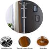 ZQHQYNQDFY Coat Rack, Metal Coat Rack Coat Stand Easy Assembly Coat Hanger Stand Standing Coat Tree with 14 Stainless Steel Hook for Hanging Clothes view 4