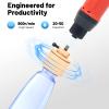 Bathrena Handheld Bottle Capper, Electric Bottle Capping Machine Dual Switch Bottle Cap Sealing Machine for 10-30mm Round Plastic Caps 110V. view 3