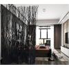 175cm Tall Wood Room Divider, 6 Panel Room Dividers and Folding Privacy Screens, Home Office Decorative Separation Wall Divider, Room Partitions FreestandingSpace-Saving view 4
