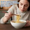10 Pairs Reusable Chopstick Helper, Chopstick Trainers for Beginners, Adult Straining Chopsticks Hinges Connector, Non-Slip Chopsticks Trainer Learner(Black) view 3