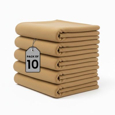 Opal Economy Micro Fleece Full/Queen Blanket 90x90 (Pack of 10) - Lightweight Throw Blanket - Hotel Quality Ultra Soft & Warm - Machine Washable - Ideal for Resorts, Hotels & Healthcare Facilities
