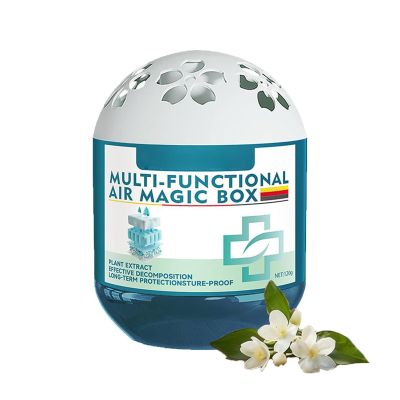 Indoor Air Purification Dust Removal Magic Box, Multi-Functional Air Magic Box, Plant Extract Air Freshener, Automatic Dust Absorber for Bedroom, Closet, Office, Pet Areas (1pcs)