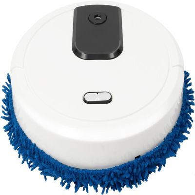 Automatic Mopping Machine, Intelligent Sweeping Robot Vacuum Cleaner with 360 Full-Surround Wipe & USB Charging Cable, Wet & Dry Mopping Cleaner for Bedrooms, Living Rooms, Hardwood & Tile Floors