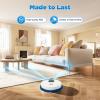 Automatic Mopping Machine, Intelligent Sweeping Robot Vacuum Cleaner with 360 Full-Surround Wipe & USB Charging Cable, Wet & Dry Mopping Cleaner for Bedrooms, Living Rooms, Hardwood & Tile Floors view 2