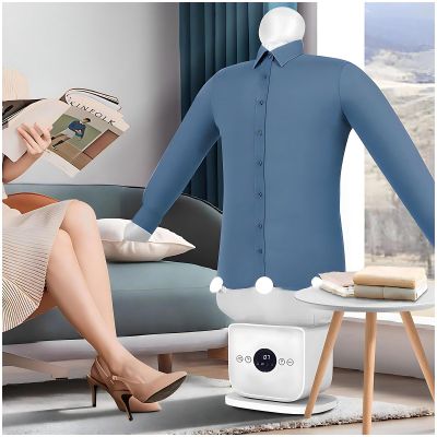 Automatic Ironing Machine,Portable Steam Iron,Heating Temperature Reaches 60 70C,Quick Ironed Dry,360Without Blind Spots Drying(A)