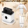 Automatic Ironing Machine,Portable Steam Iron,Heating Temperature Reaches 60 70C,Quick Ironed Dry,360Without Blind Spots Drying(A) view 4