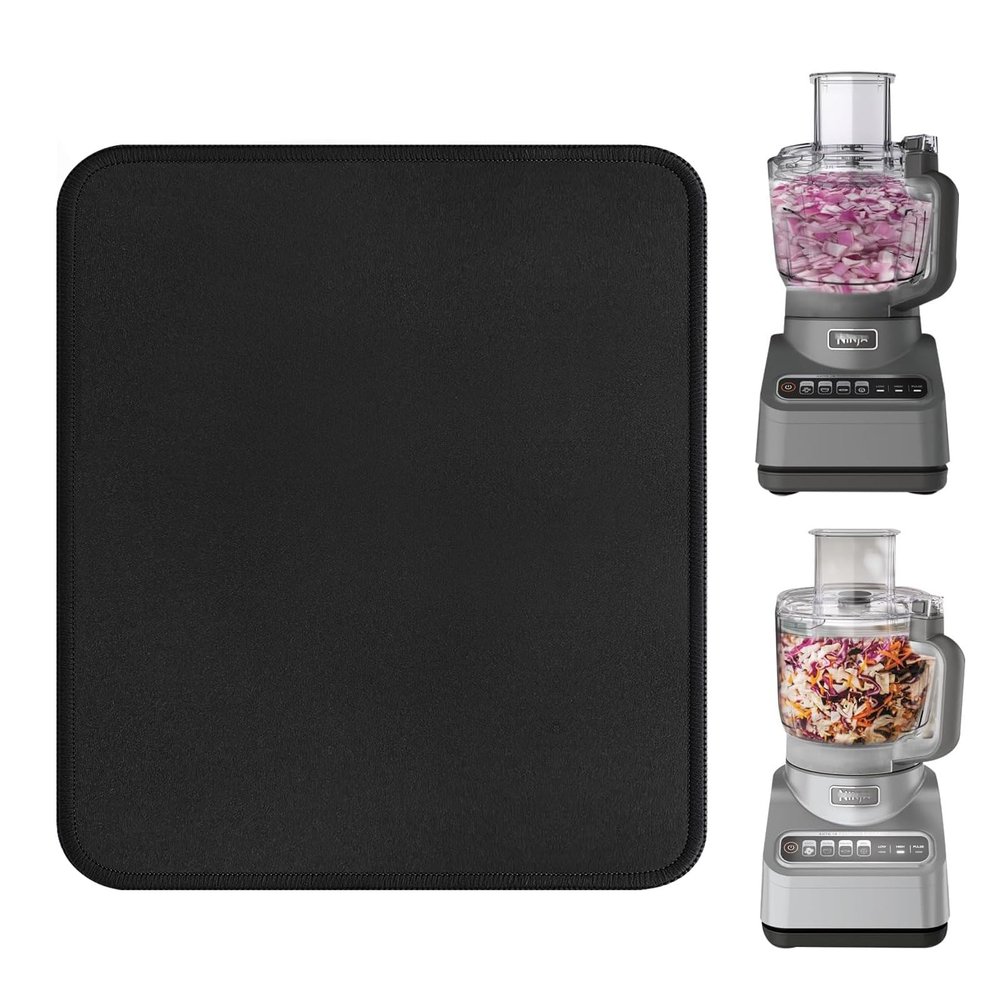 Food Processor Mat,Blender Anti-slip Pad for Ninja Foodi Blender Processor Combo BN601/SS401/NF701,Blender Mats for kitchen Appliance,Heavy Duty Waterproof Heat Resistant Protective Pads