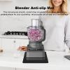Food Processor Mat,Blender Anti-slip Pad for Ninja Foodi Blender Processor Combo BN601/SS401/NF701,Blender Mats for kitchen Appliance,Heavy Duty Waterproof Heat Resistant Protective Pads view 2