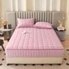 All-Inclusive Mattress Protector Queen Machine Washable Mattress Protector Full Size, Thickened Quilted Soft Bedcover Mattresss Cover King for Home, Hotel & Bedroom(Pink,140x200x35cm) view 2