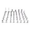 Aramox Piping Tips, Stainless Steel Cake Decorating Nozzles, 55 Pieces Set for DIY Baking and Icing Decor view 1