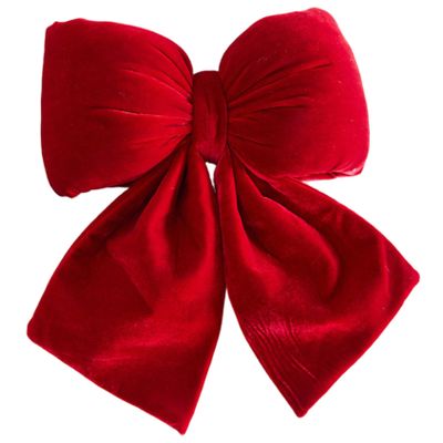 Christmas Bows 13x11in Large Pre-Formed Elegant Velvet Bows Christmas Tree Ornaments for Tree, Staircase, Fireplace, Fence, Stairs, Railing, Decoraciones de invierno