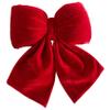 Christmas Bows 13x11in Large Pre-Formed Elegant Velvet Bows Christmas Tree Ornaments for Tree, Staircase, Fireplace, Fence, Stairs, Railing, Decoraciones de invierno view 1