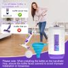 COOMYXIN Refillable Bottle for Swiffer Power Mop, 500ML / 17 FL.OZ Reusable Solution Container, with 6 Leak-Proof Seal & 1 Funnel,Simple Installation, Works with Any Cleaner view 3