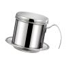 PILULY Stainless Steel Coffee Filter Reusable Pouring Over Drip Cup for Home Office Travel Vietnamese Coffee Dripper view 1