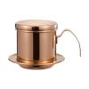 PILULY Stainless Steel Coffee Filter Reusable Pouring Over Drip Cup for Home Office Travel Vietnamese Coffee Dripper view 4