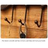 xiyouya Coat Hook Retro Wall Hanging Coat Rack Wrought Iron Hanger Hammer Wrench Wall Decoration Super Load Bearing Hook Industrial Style Suitable for Bedroom Kitchen(Hammer and wrench) view 4