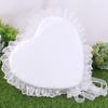 Lace Wedding Ring Pillow with Floral Design for Engagement Ceremony view 4