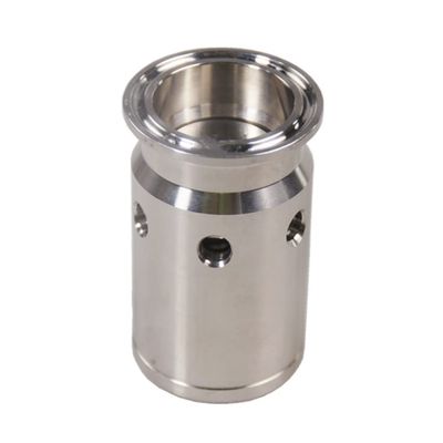 304SS Tri Clamp Ferrule Pressure Relief Valve, 1.5in Connection, 0-3 Bar for Gas Compressors & Pressure Cookers(64MM)