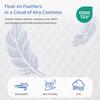 EGOHOME Queen 12 inch Gel Cooling Memory Foam Mattress Fiberglass Free Firm view 4