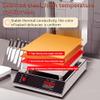 1500W/3000W Commercial Electric Griddle, Stainless Steel Non-Stick Pancake Maker with Glass Flip Cover, Ideal for Restaurants & Dessert Shops, Efficient Cooking Solution view 4