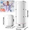 Portable Hanging Garment Steamer, 900W Wireless Vertical Steam Iron with Remote Control, Automatic Collapsible Electric Clothes Drying Rack view 2