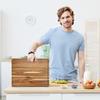 24X18 Inch Extra Large Acacia Wood Cutting Board, Thick Durable Wooden Chopping Board for Meat/Vegetables, Multipurpose Kitchen Serving Platter & Heat Resistant Trivet view 2