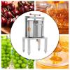 3.5 Gal Stainless Steel Fruit Wine Press, Fruit Press for Wine Making Cider Press Bucket with Height Adjustable & Removable Juice Outlet, Manual Fruit Press Hydraulic for Honey Fruits Vegetables Oil view 4