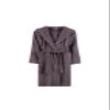 BAGNO MILANO Kids Organic Turkish Cotton Hooded Beach Cover-Up Towel, GOTS Certified, for Boys and Girls (Grey, 6-8 Years) view 4