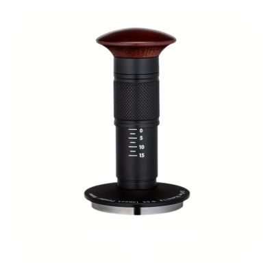 51/53/58mm Coffee Tamper With 3 Spring Loaded, 30lbs Hand, Adjustable Depth Ripple Base(53mm)