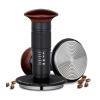 51/53/58mm Coffee Tamper With 3 Spring Loaded, 30lbs Hand, Adjustable Depth Ripple Base(53mm) view 2
